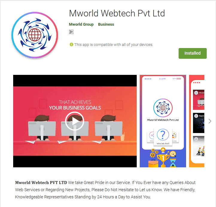 Mworld Official Application